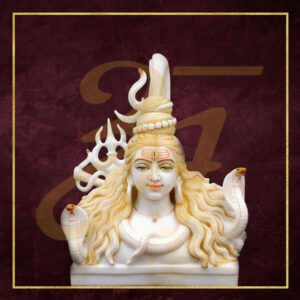 Shiv Shankar Marble Statue