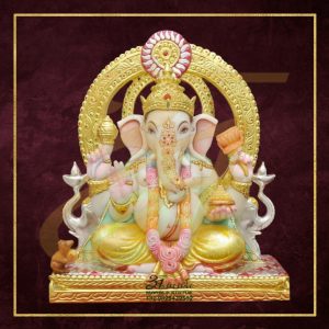Ganesh Marble Statue
