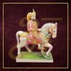Ramdev baba marble statue 02