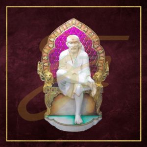 Sai Baba Marble Statue